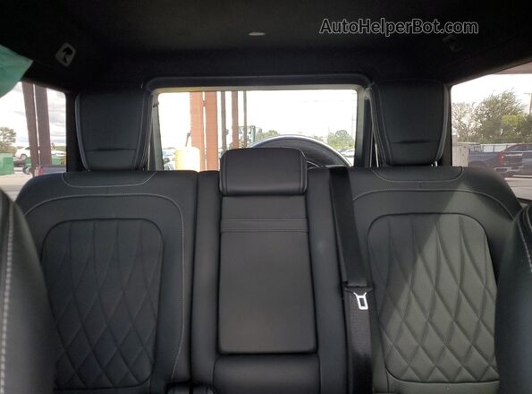 W1NWH5AB7SX024539 2025 MERCEDES-BENZ G-CLASS White Widok tylnych siedzeń