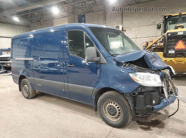 W1Y4DBHY5MP368520 2021 MERCEDES-BENZ SPRINTER Blue წინა მარჯვენა