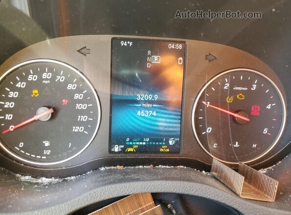 W1Y4NCHY7RT169101 2024 MERCEDES-BENZ SPRINTER White Vista del cuadro de instrumentos