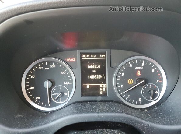 W1YV0CEY4N3977097 2022 MERCEDES-BENZ METRIS Blue Instrument cluster view