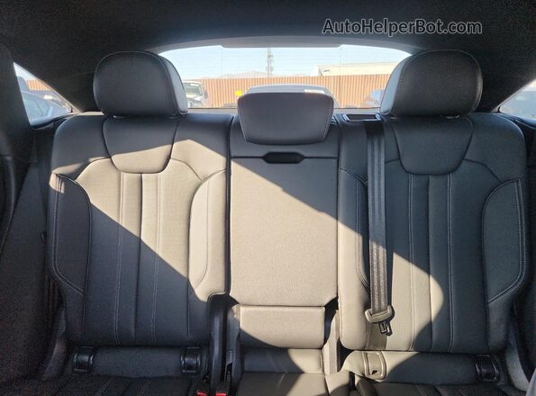 WA124AFY0N2099134 2022 AUDI SQ5 Silver Widok tylnych siedzeń