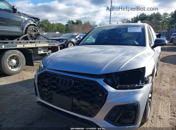 WA124AFY4P2013343 2023 AUDI SQ5 Silver წინა ხედი