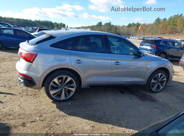 WA124AFY4P2013343 2023 AUDI SQ5 Silver უკანა სალონის ხედი
