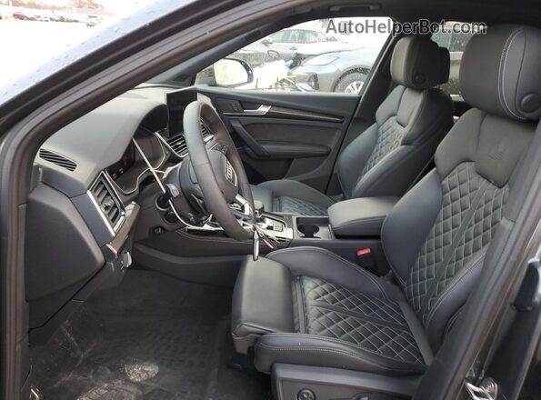 WA124AFY8S2056611 2025 AUDI SQ5 Gray Widok wnętrza z przodu