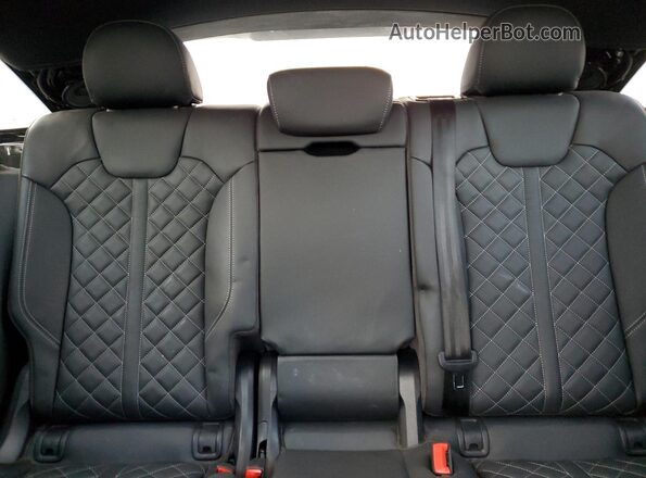 WA124AFY8S2056611 2025 AUDI SQ5 Gray Widok tylnych siedzeń