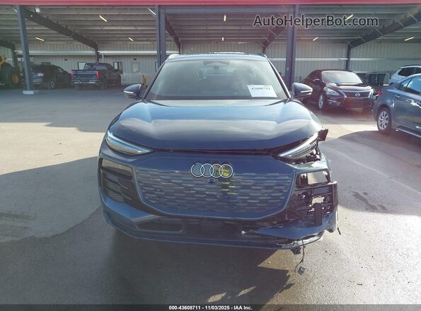 WA124BGF8SA069044 2025 AUDI Q6 E-TRON Blue Вид панелі приладів