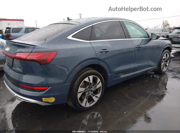 WA12AAGE1NB033320 2022 AUDI E-TRON Blue Rear right
