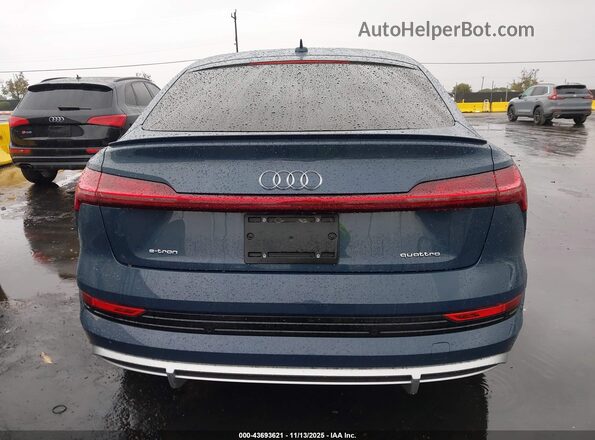 WA12AAGE1NB033320 2022 AUDI E-TRON Blue 
