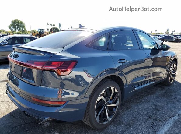 WA12AAGE2NB011584 2022 AUDI E-TRON Blue Tył prawy