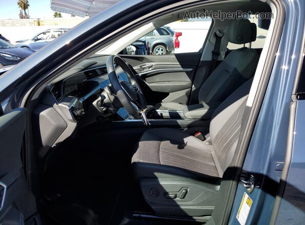 WA12AAGE2NB011584 2022 AUDI E-TRON Blue Widok wnętrza z przodu