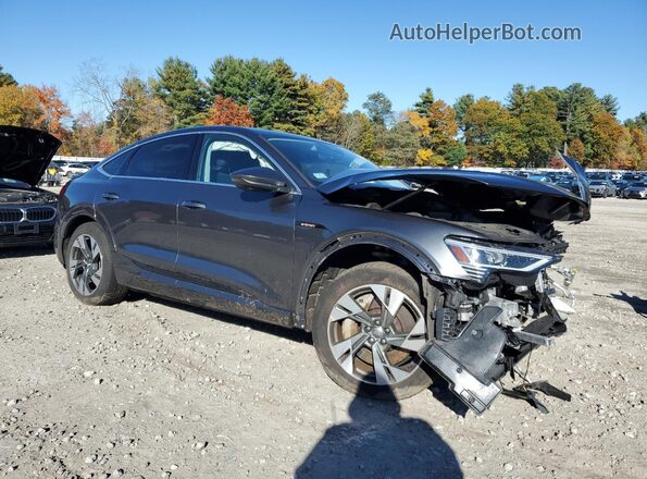 WA12AAGE4MB002142 2021 AUDI E-TRON Gray Передня права чверть