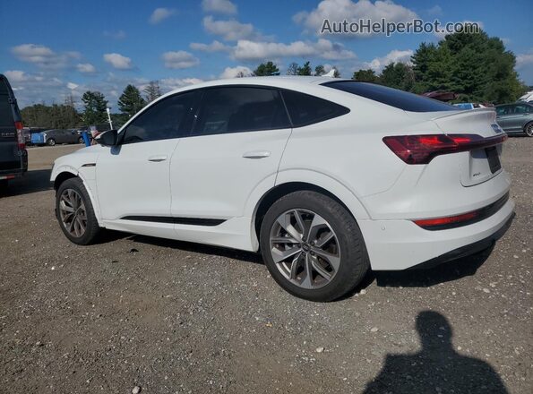 WA12AAGE6MB003342 2021 AUDI E-TRON Белый Задняя левая четверть