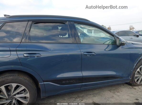 WA134BGF8SA036596 2025 AUDI Q6 E-TRON Dark Blue Панорамний вид салону 360°