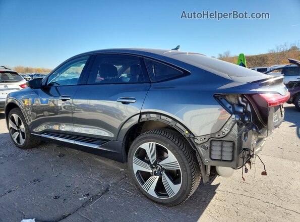 WA13AAGE7MB001815 2022 AUDI E-TRON Gray Հետևի ձախ