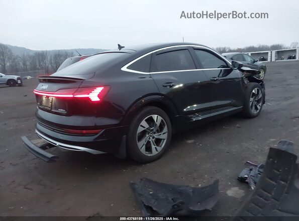 WA13AAGE9MB026697 2021 AUDI E-TRON Черный Задняя правая четверть