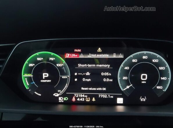 WA13AAGE9MB026697 2021 AUDI E-TRON Черный Вид задних сидений