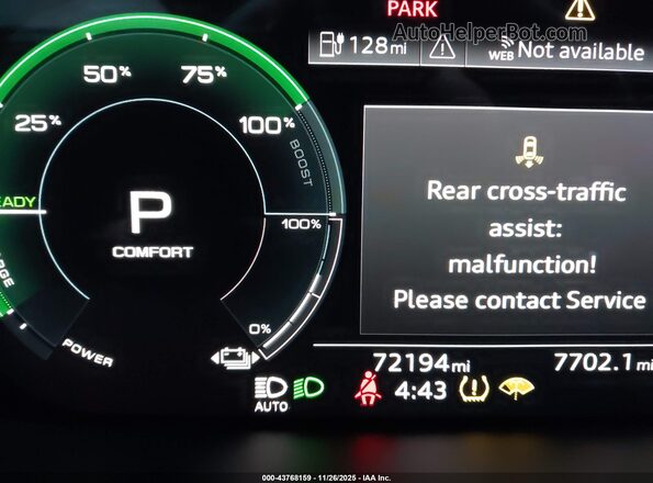 WA13AAGE9MB026697 2021 AUDI E-TRON Черный 
