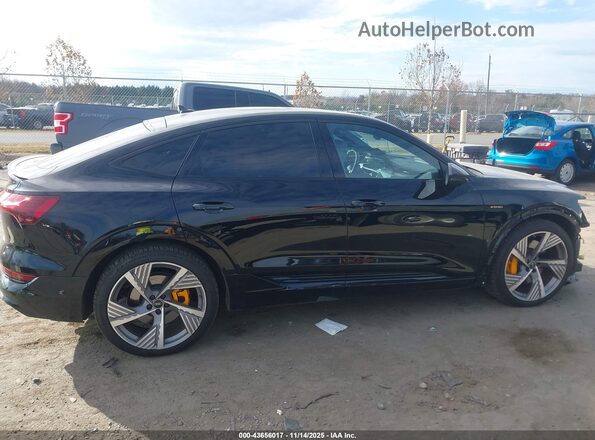 WA13ABGE2PB014918 2023 AUDI E-TRON Black სალონის 360-გრადუსიანი ხედი