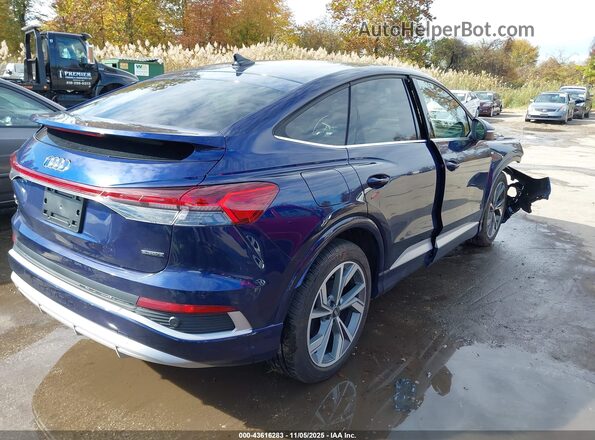 WA13UBFZ0SP026606 2025 AUDI Q4 Blue 