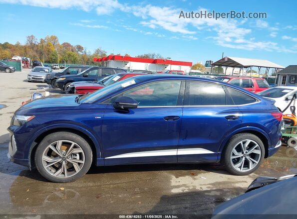 WA13UBFZ0SP026606 2025 AUDI Q4 Blue 