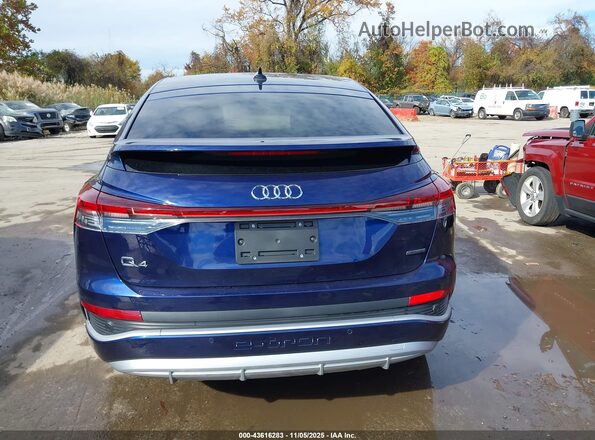 WA13UBFZ0SP026606 2025 AUDI Q4 Blue 