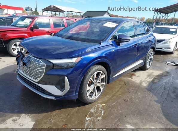 WA13UBFZ0SP026606 2025 AUDI Q4 Blue 
