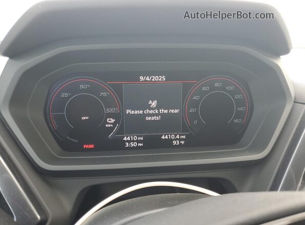 WA14UBFZ0SP032457 2025 AUDI Q4 Gray 