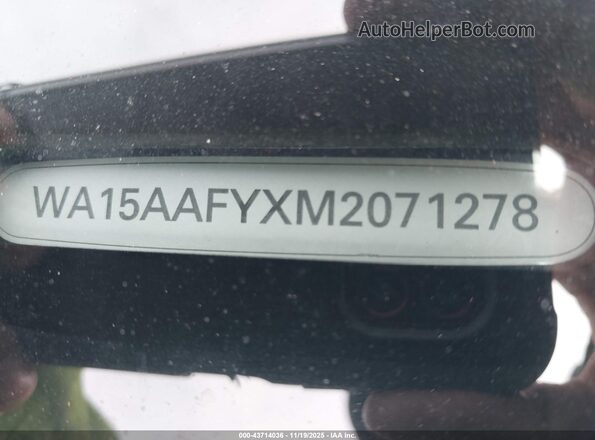 WA15AAFYXM2071278 2021 AUDI Q5 White 