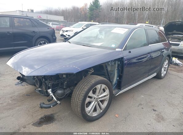 WA19AAF42MA024864 2021 AUDI OTHER Blue Առջևի ձախ երեք քառորդ տեսարան