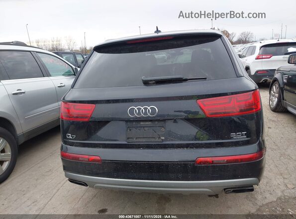 WA1AAAF70JD007742 2018 AUDI Q7 Black 
