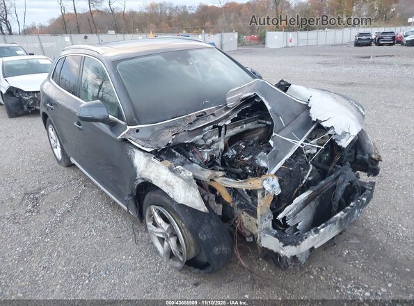 WA1AAAFY0M2038790 2021 AUDI Q5 Gray Դիմացի տեսք