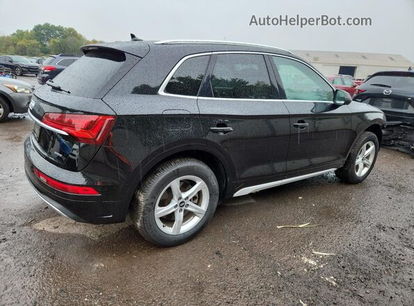 WA1AAAFY8M2080883 2021 AUDI Q5 Black Tył prawy