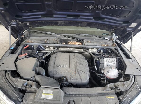 WA1AAAFY8M2124784 2021 AUDI Q5 Blue Rear interior view
