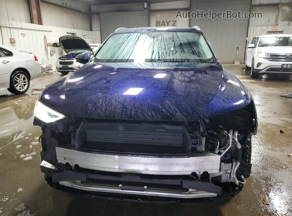 WA1AAAGE2NB019647 2022 AUDI E-TRON Синий Вид спереди