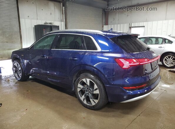 WA1AAAGE2NB019647 2022 AUDI E-TRON Синий Задняя левая четверть
