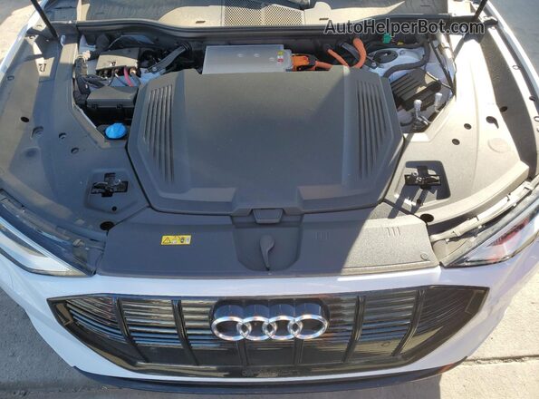 WA1AAAGE7MB007251 2021 AUDI E-TRON Белый Вид задней части салона