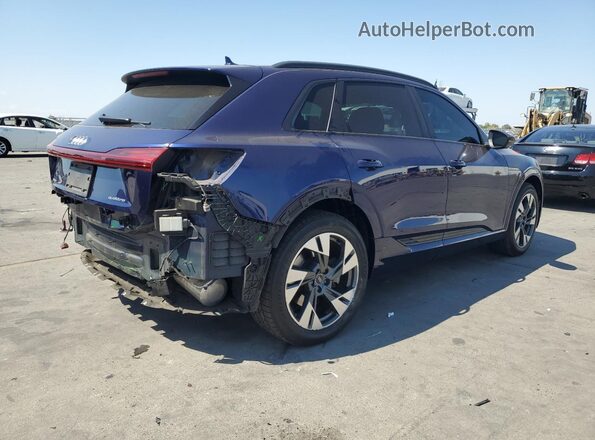 WA1AAAGEXNB006953 2022 AUDI E-TRON Blue უკანა მარჯვენა