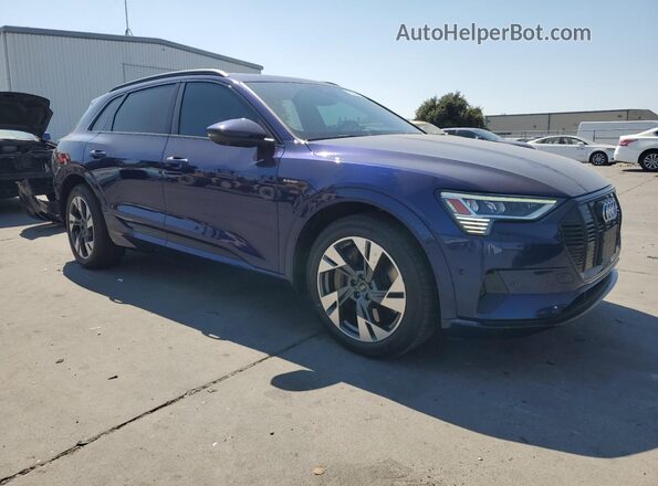 WA1AAAGEXNB006953 2022 AUDI E-TRON Blue წინა მარჯვენა