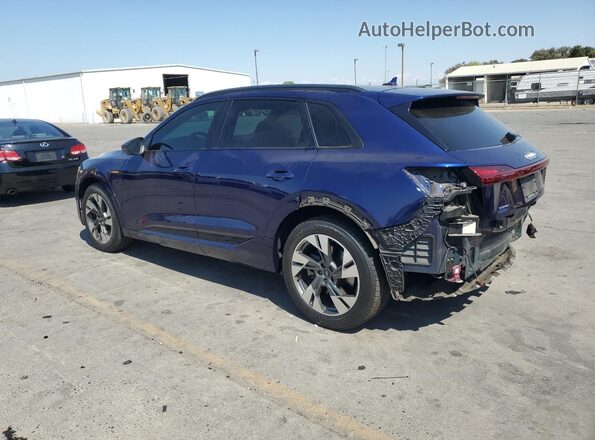 WA1AAAGEXNB006953 2022 AUDI E-TRON Blue უკანა მარცხენა