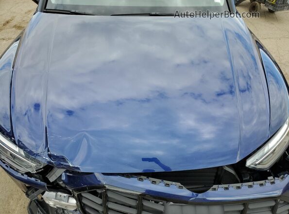 WA1ABAFY2S2046870 2025 AUDI Q5 Blue ძრავის განყოფილების ხედი