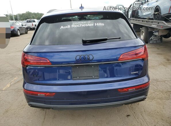 WA1ABAFY2S2046870 2025 AUDI Q5 Blue უკანა ხედი