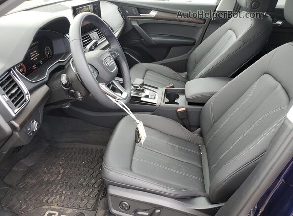 WA1ABAFY2S2046870 2025 AUDI Q5 Blue წინა სალონის ხედი