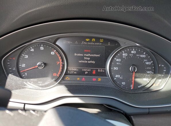 WA1ABAFY9R2087992 2024 AUDI Q5 Black Widok zestawu wskaźników