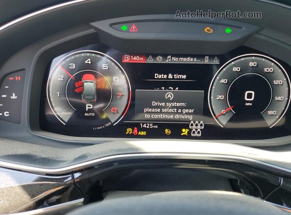 WA1ACBF71SD003068 2025 AUDI Q7 Charcoal Սարքավորումների վահանակի տեսք