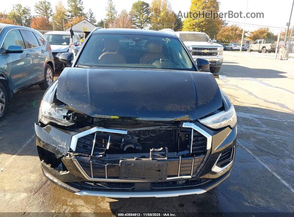 WA1AECF31L1001594 2020 AUDI Q3 Black ხელსაწყოთა პანელის ხედი