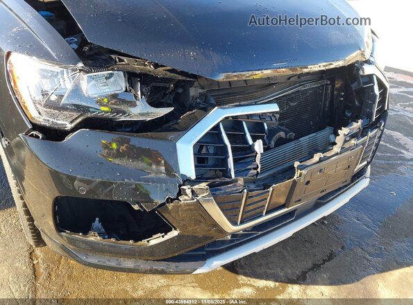 WA1AECF31L1001594 2020 AUDI Q3 Black წინა ხედი