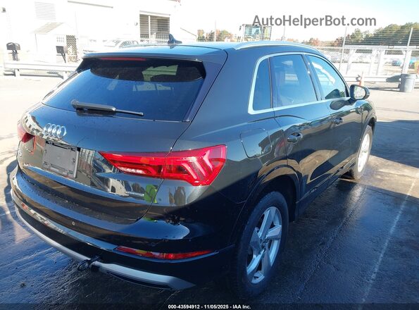 WA1AECF31L1001594 2020 AUDI Q3 Black უკანა მარჯვენა