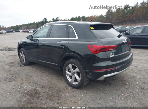 WA1AECF31L1025927 2020 AUDI Q3 Черный Задняя левая четверть