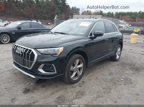 WA1AECF31L1025927 2020 AUDI Q3 Черный Передняя левая четверть