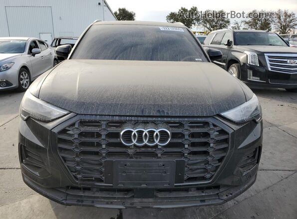 WA1AECF32K1079977 2019 AUDI Q3 Black Front view